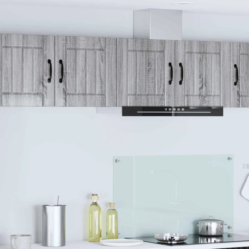 Pensile da cucina | Armadietto a muro LUCCA 2 pz Grigio Sonoma 40 x 31 x 40 cm