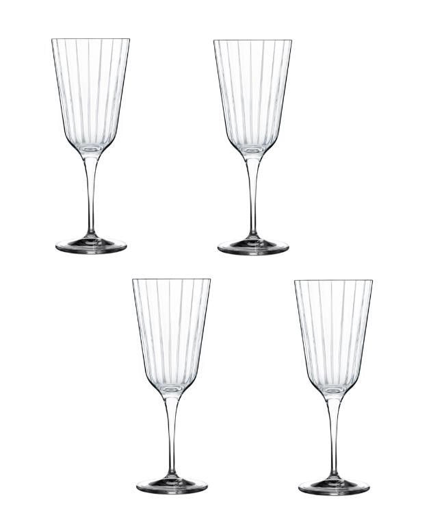 Set 4 Calici Cocktail Champagne Bach in Vetro 25 cl Luigi Bormioli