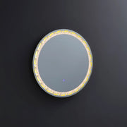 Specchiera rotonda 60 cm retroilluminata