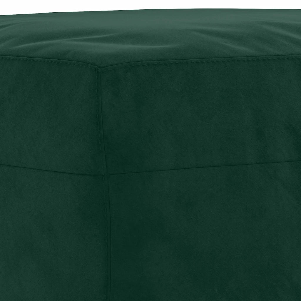 Panca Verde Scuro 70x35x41 cm in Velluto CFW8693760