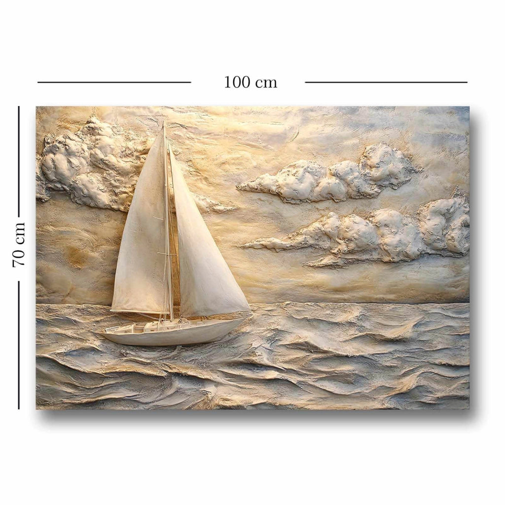 Nagarono, Quadro Materiale Struttura in Tessuto, 70x100h cm Multicolore