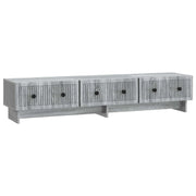 Mobile TV Grigio Sonoma 147 x 34,5 x 30 cm Legno ingegnerizzato