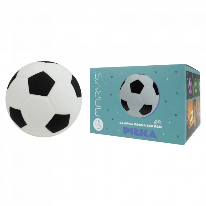 Lampada notte bimbi wireless RGBW palla LED 0,5W Mary's