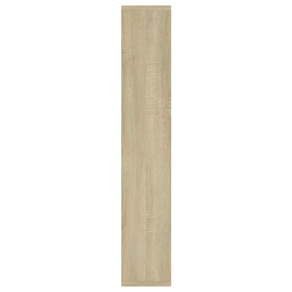 Scaffale a Parete Rovere Sonoma 36x16x90 cm in Truciolato