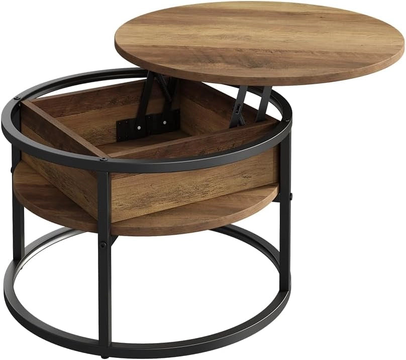 tavolino soggiorno Marlo, Legno, 77 x 77 cm