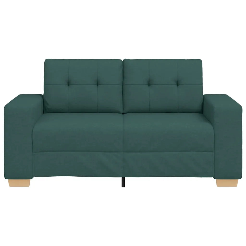 Divano Divanetto Verde Scuro 120 cm in Tessuto