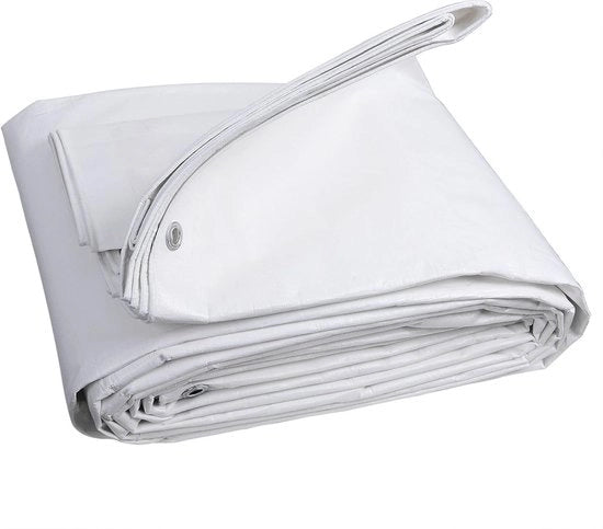 Tela di copertura impermeabile 280g/m² UV-resistente Bianco - 3x4m Tela di polietilene per copertura