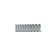Trade Shop - Set Di Chiavi A Bussola Lunghe Multigrip Kit Da 1/2" Per Dadi Bulloni Rovinati -