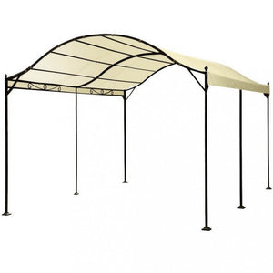 Gazebo Arco da Giardino 3x4 m in Acciaio Antracite