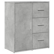 Buffet credenza cassettiera armadio mobile contenitore organizer per cucina soggiorno salotto 60 x 31 x 70 cm legno ingegnerizzato grigio 02_0031963