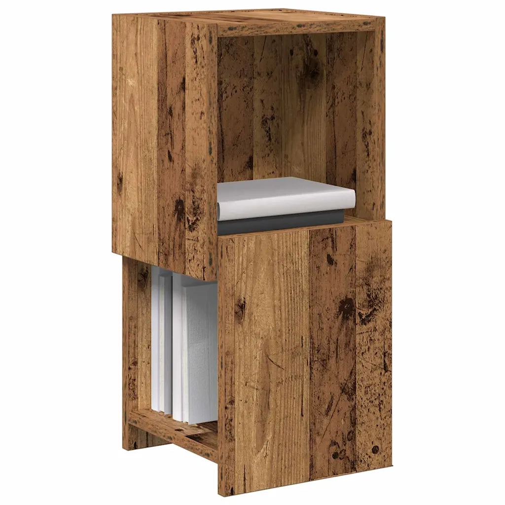 Mobile angolare Legno vecchio 25,5x25x55cm Legno multistrato