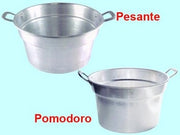 PENTOLE PENTOLA CALDAIA IN ALUMINIO MODELLO PESANTE  36 CM. - LT. 11