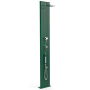Doccia Solare In Alluminio Dada S 40 Litri Con Doccetta Estribile E Miscelatore Colore Verde Scuro Cv-D440/6016