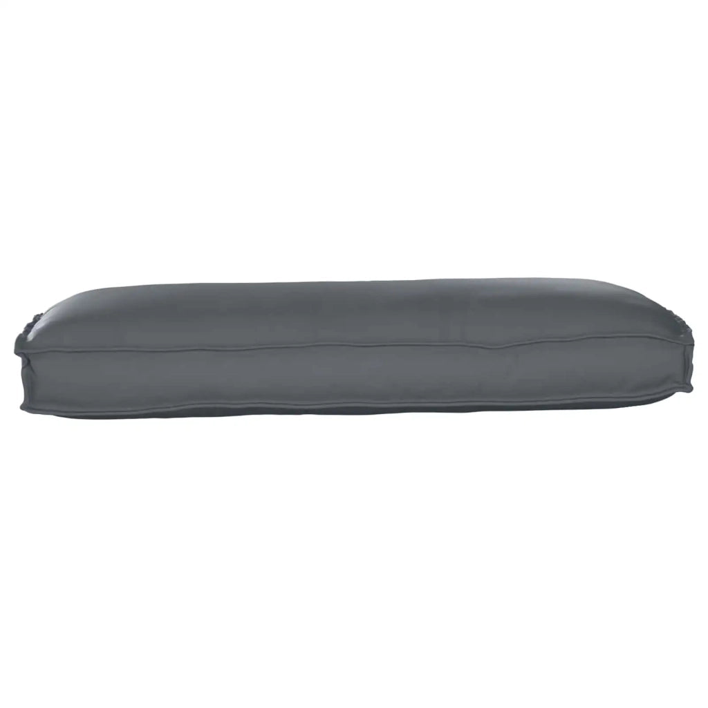 Cuscino Antracite 120 x 50 x 12 cm Tessuto Oxford 42001548