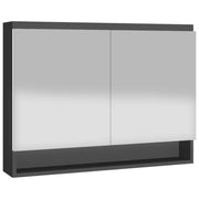Mobiletto con specchio da bagno 80 x 15 x 60 cm MDF antracite 02_0006710