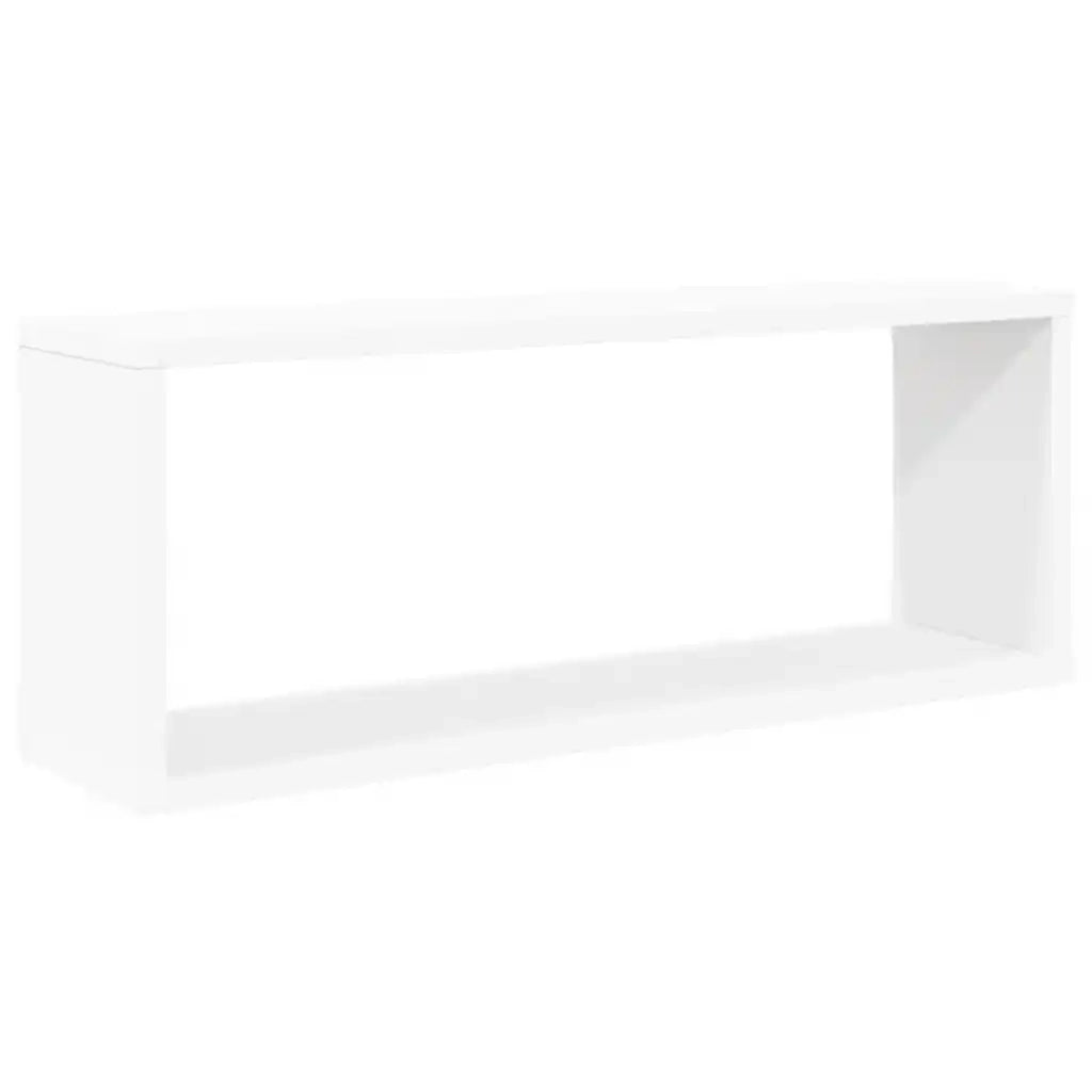 Mensole Parete a Cubo 6 pz Bianche 60x15x23 cm Truciolato cod mxl 33692