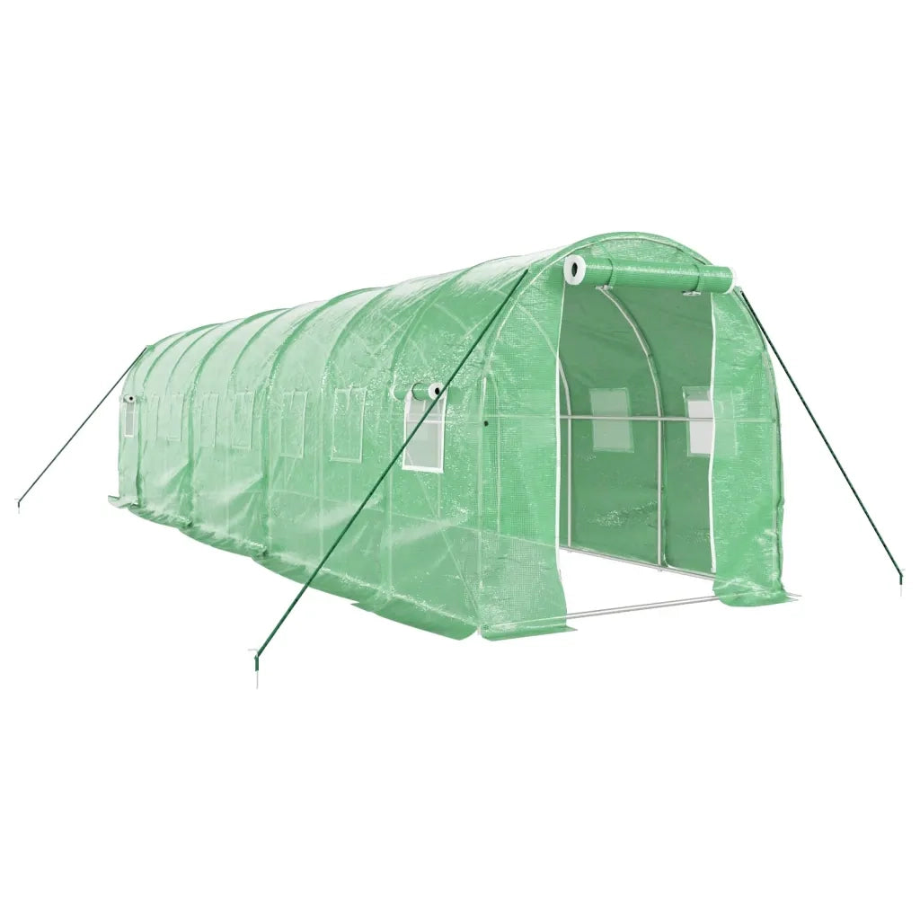 Serra con Telaio in Acciaio Verde 16 m2 8x2x2 m CFW6782561