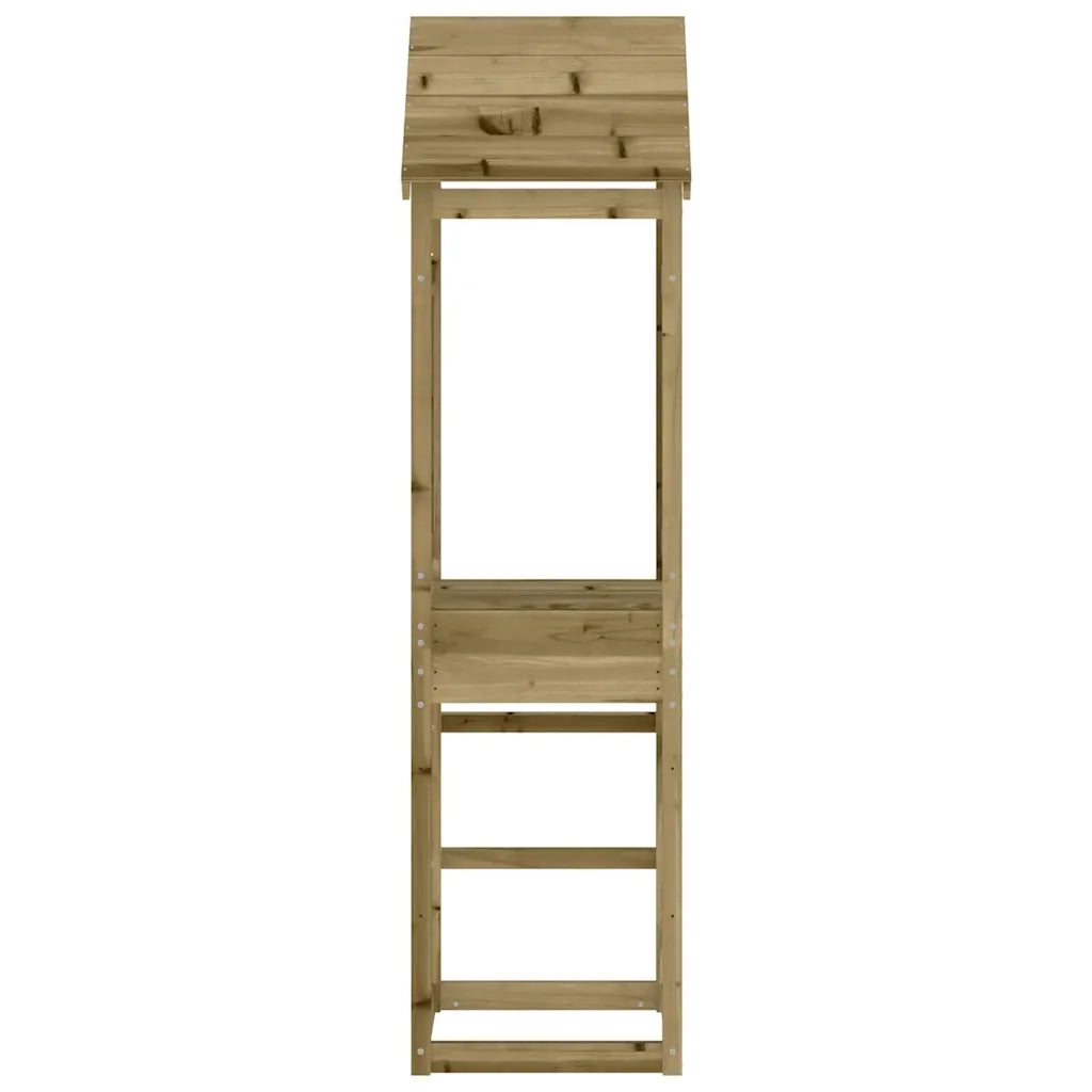 Torre da Gioco 52,5x46,5x206,5 cm in Legno di Pino Impregnato 826513