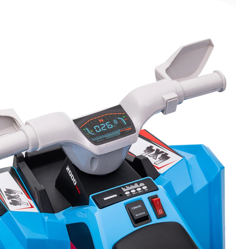 Quad Elettrico per Bambini ¨C Xylo ¨C Blu, 2.5 km/h, 18-36 Mesi