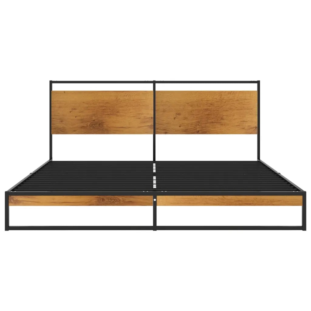 Letto matrimoniale | Letto per adulti | Giroletto in Metallo 140x200 cm