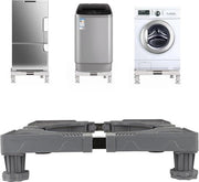 Sostegno per Lavatrice Estensibile 10-12cm - Sostegno Inferiore 40-66cm - Per Asciugatrice e Frigorifero