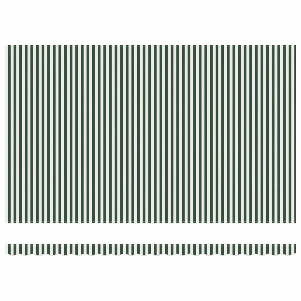 Struttura della tenda Verde e Bianco 500 × 300 cm 3331475