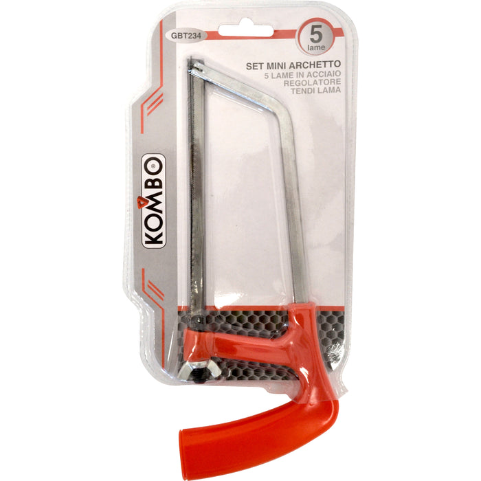 Archetto in Acciaio Cromato 150mm 6 pz Impugnatura in ABS Antiscivolo