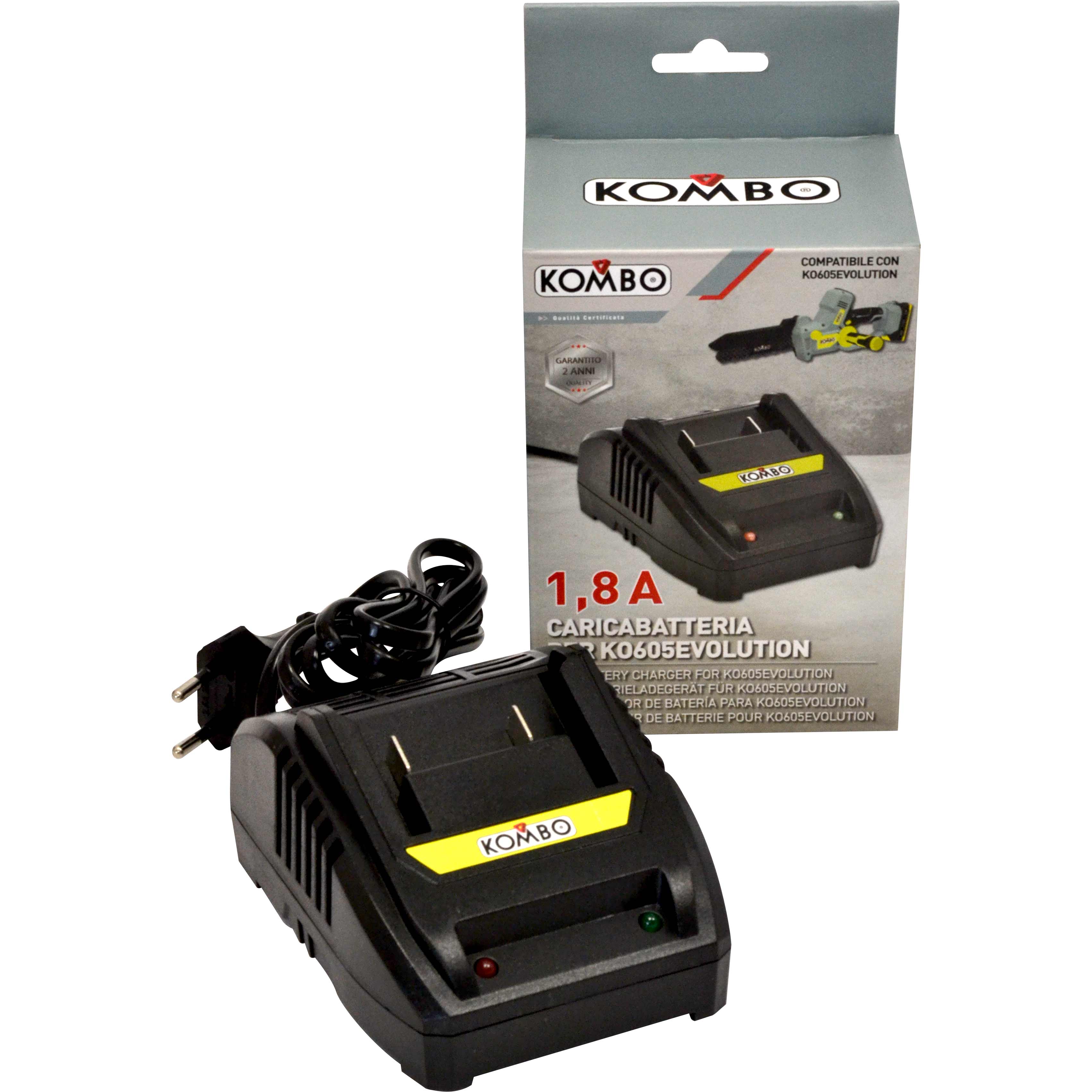 CARICABATTERIA DI RICAMBIO KO605EVOLUTION
