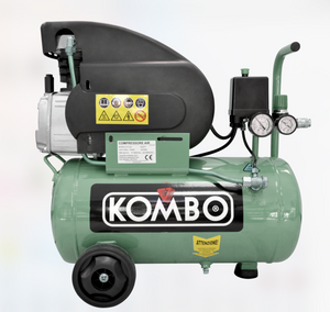 Compressore elettrico 230V-50Hz da 1.5 KW / 2.0 HP serbatoio 24Lt