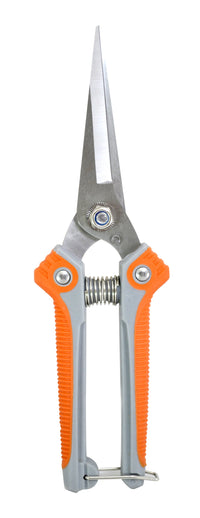 Forbici potatura con gancio di sicurezza e manico  antiscivolo, lame  lame in acciaio al carbonio #45,