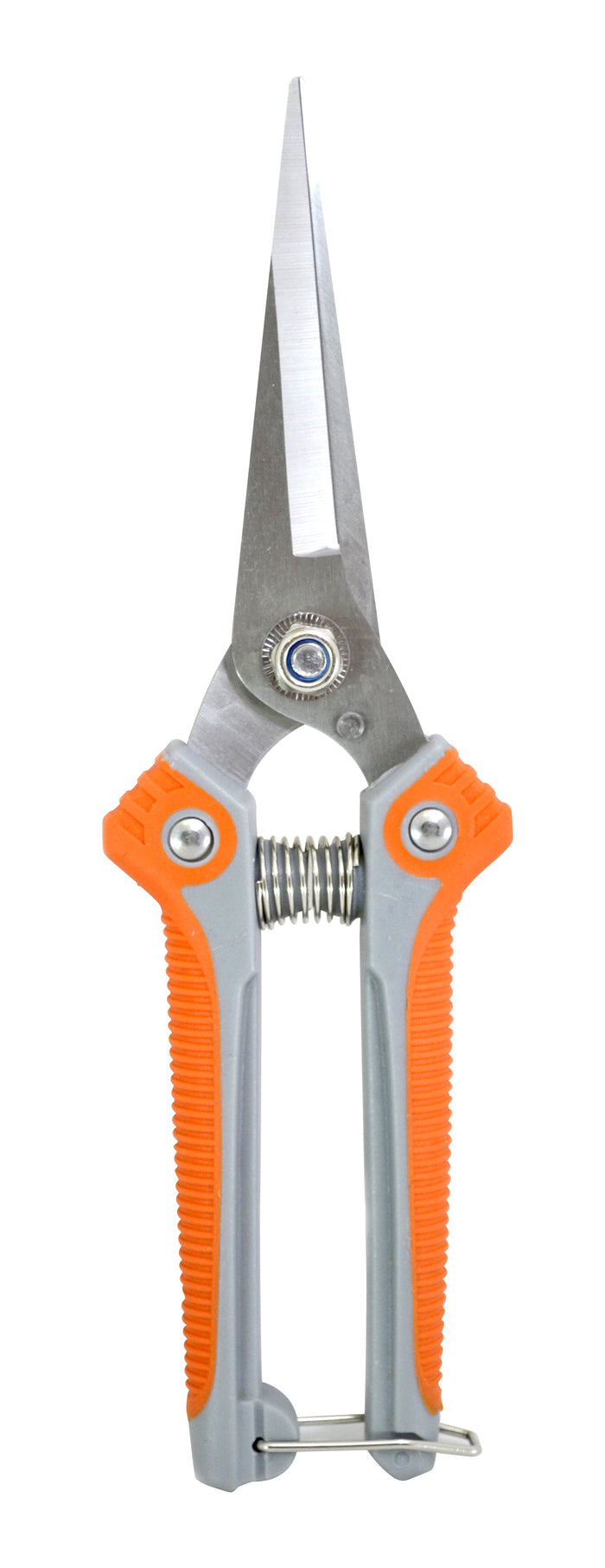 Forbici potatura con gancio di sicurezza e manico  antiscivolo, lame  lame in acciaio al carbonio #45,