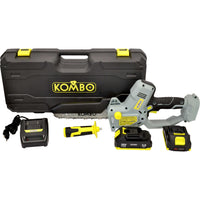 KIT MOTOSEGA BRUSHLESS 20V TAGLIARAMI  CON 2 BATTERIE