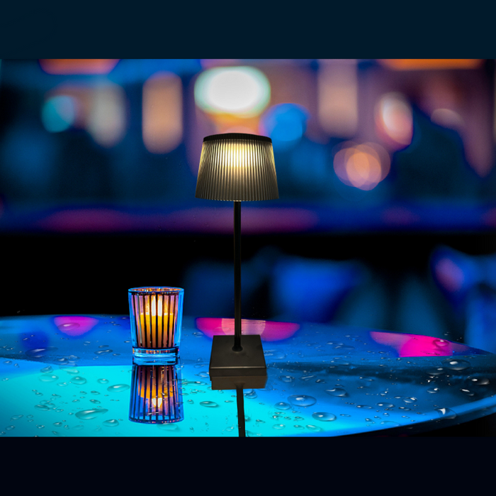 Lampada da Tavolo a LED Ricaricabile USB | Bianca, Minimalista da 200 lm