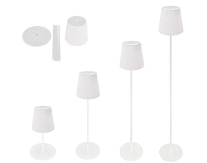 LAMPADA DA TERRA 3W 310LM RICARICABILE CON CAVO USB BIANCA