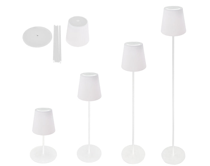 LAMPADA DA TERRA 3W 310LM RICARICABILE CON CAVO USB BIANCA