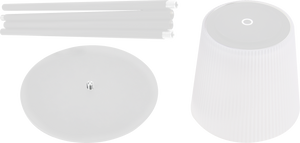 LAMPADA DA TERRA 3W 310LM RICARICABILE CON CAVO USB BIANCA