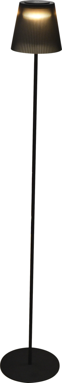 LAMPADA DA TERRA 3W 310LM RICARICABILE CON CAVO USB NERA