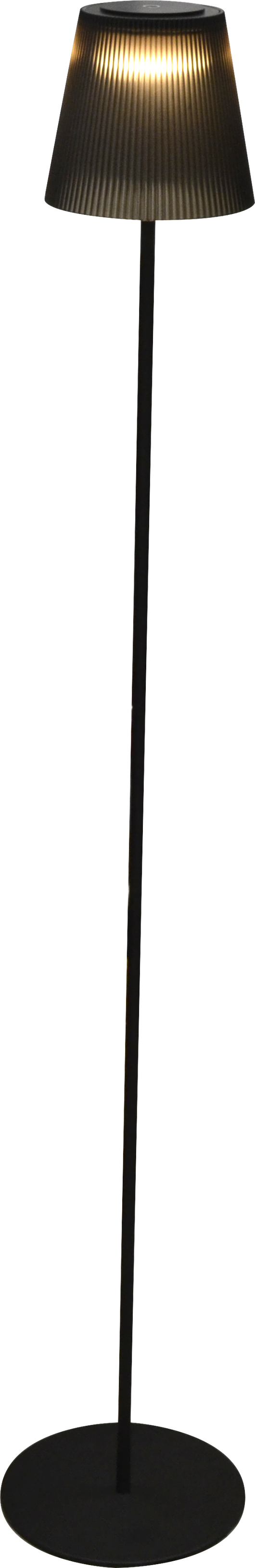 LAMPADA DA TERRA 3W 310LM RICARICABILE CON CAVO USB NERA