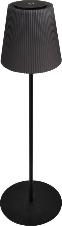 LAMPADA DA TERRA 3W 310LM RICARICABILE CON CAVO USB NERA
