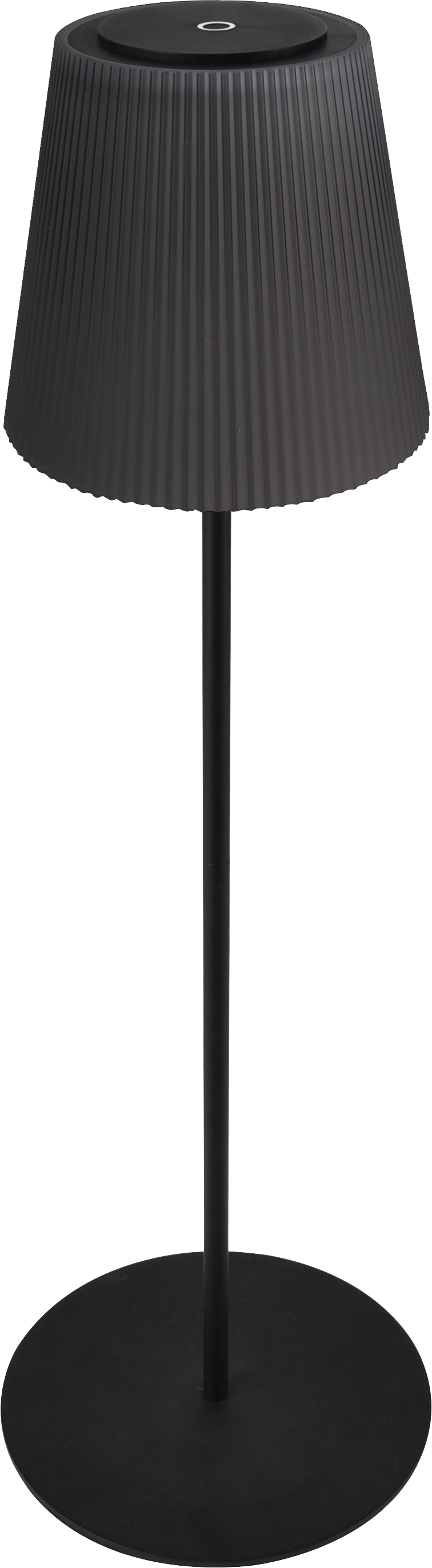 LAMPADA DA TERRA 3W 310LM RICARICABILE CON CAVO USB NERA