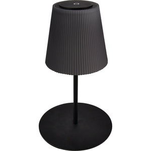LAMPADA DA TERRA 3W 310LM RICARICABILE CON CAVO USB NERA