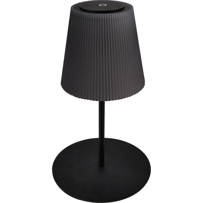 LAMPADA DA TERRA 3W 310LM RICARICABILE CON CAVO USB NERA