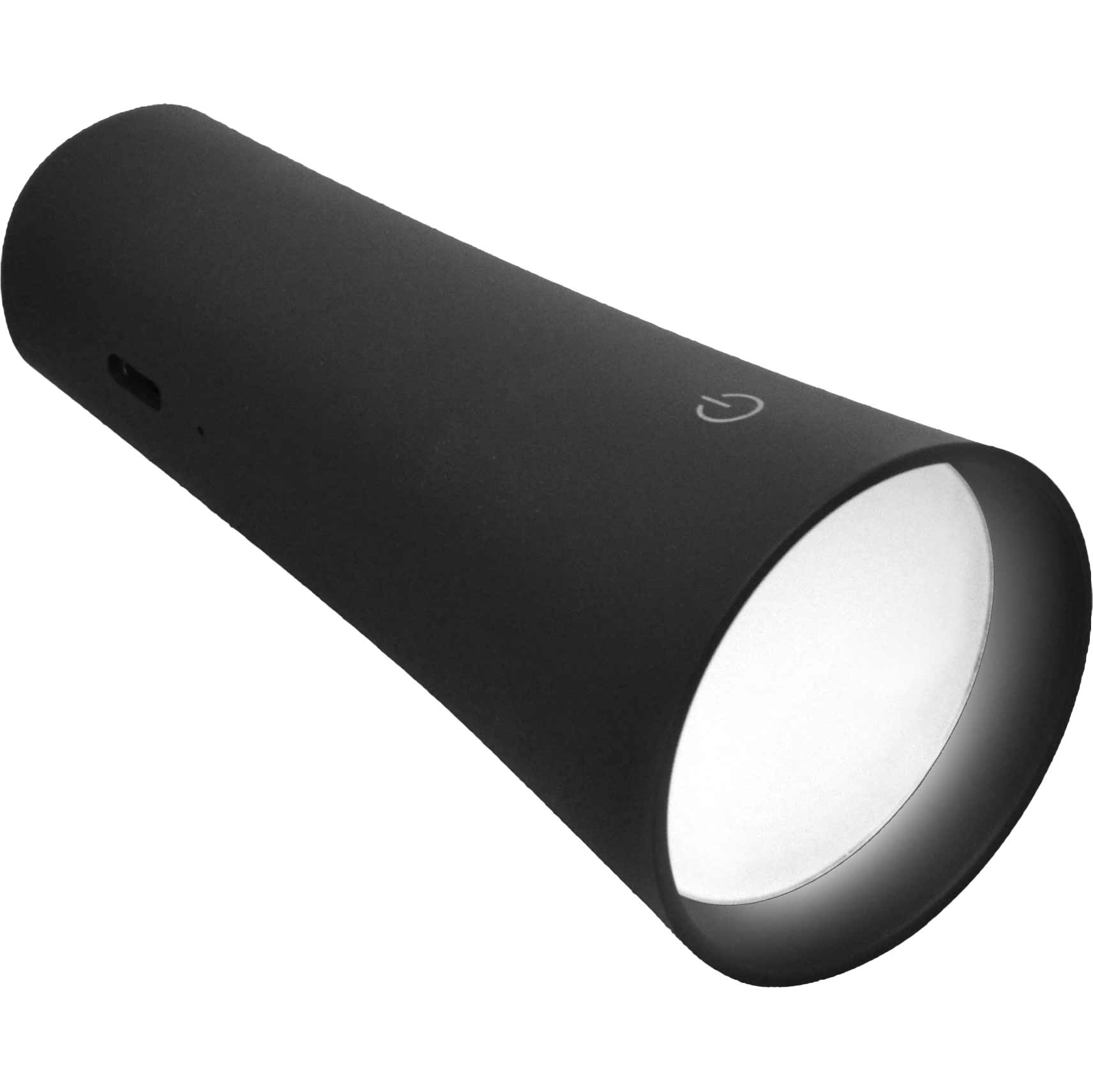 LAMPADA RICARICABILE MAGNETE NERA MURO+MENSOLA