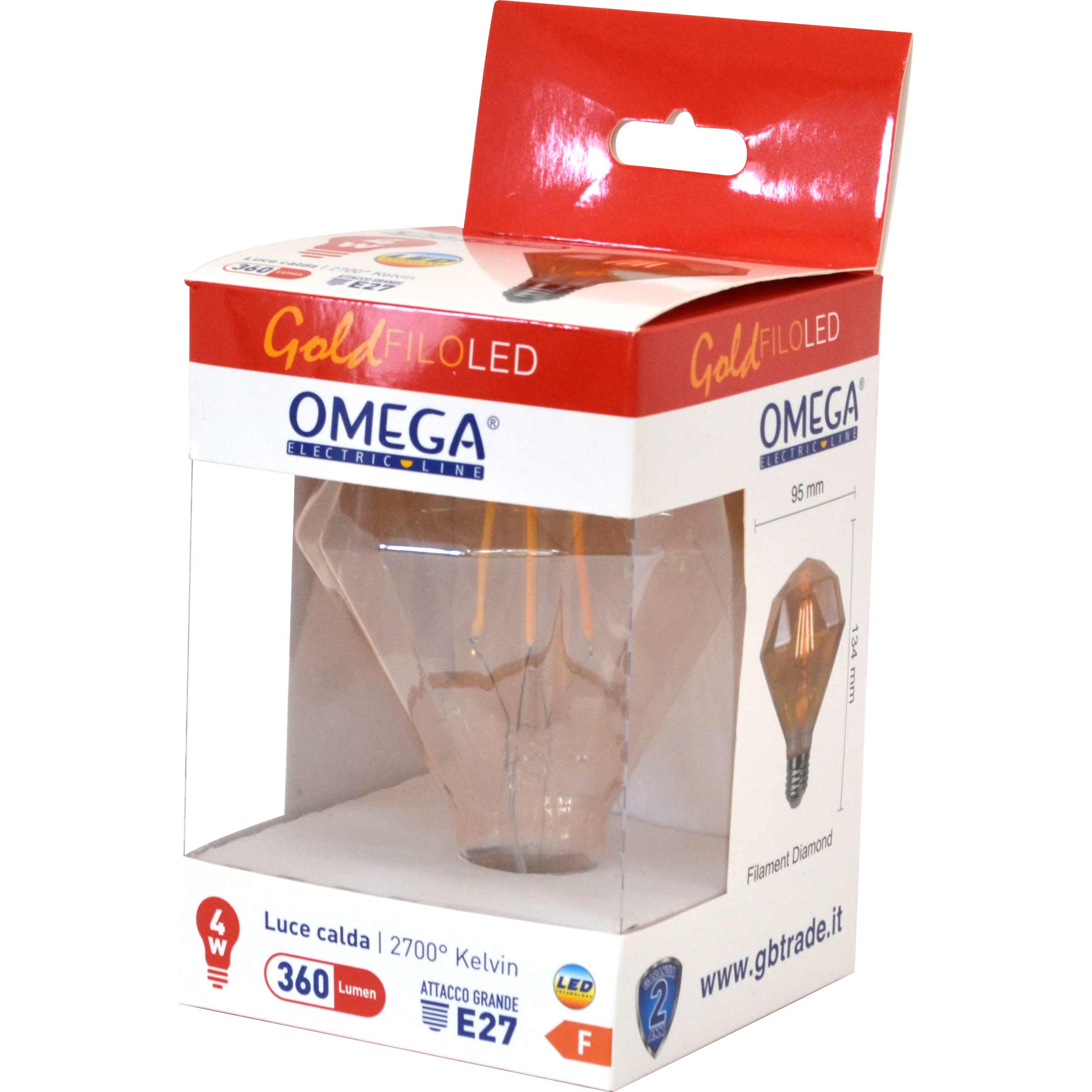 LAMPADINA FILAMENT DECORATIVA