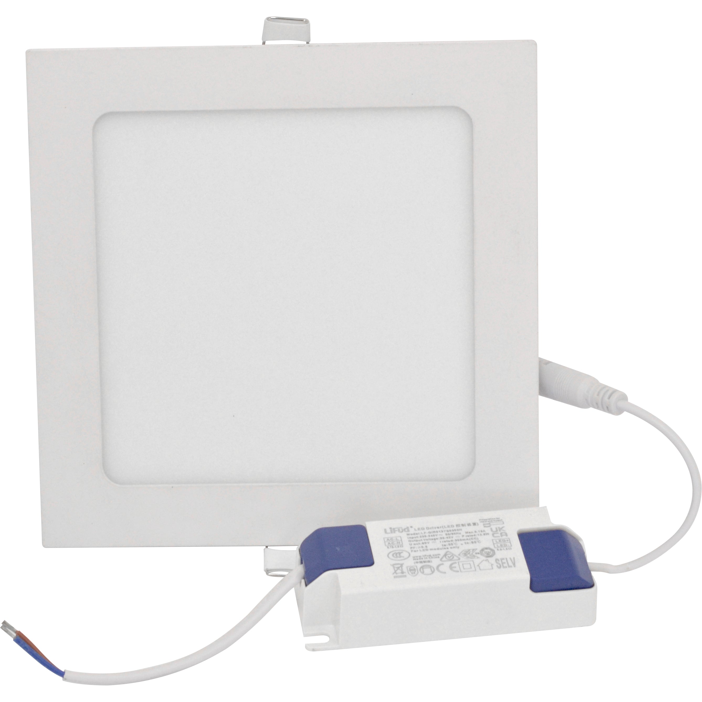 MINI PANNELLO SQUARE LED HSO 12W 1080Lm 6000°K 220/240V DIMENSIONI mm.175X175,