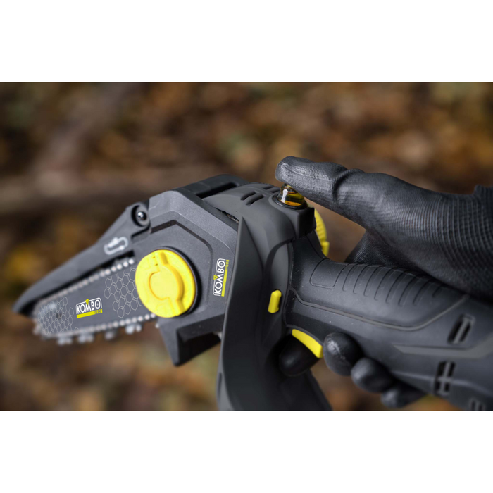 Motosega a Batteria ULTRASAW con 1 batteria da 4.0 AH + caricabatteria+ softbag14”