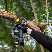 Motosega a Batteria ULTRASAW con 1 batteria da 4.0 AH + caricabatteria+ softbag14”