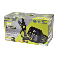 Motosega a Batteria ULTRASAW con 1 batteria da 4.0 AH + caricabatteria+ softbag14”