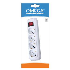 MULTIPRESA 3 SCHUKO BPRESA 10/16A 2P+T CAVO 1,5MT 3x1mm SPINA 16A