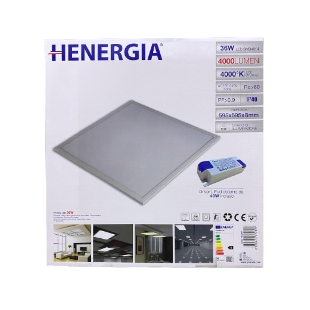 PANNELLO LED 60X60CM 36W 4600Lm